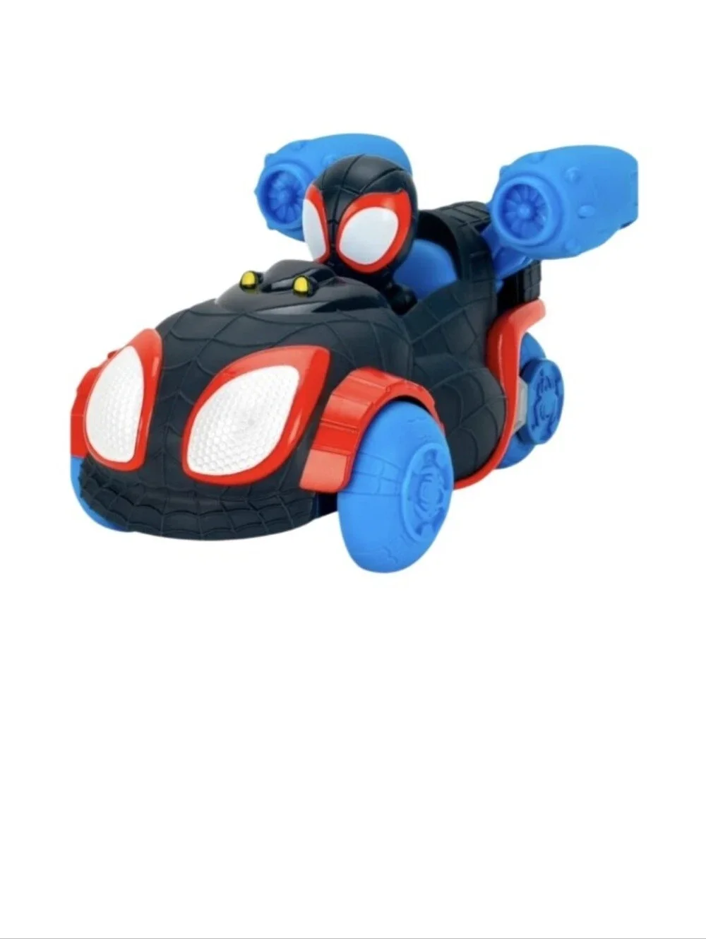 Marvel Miles Morales Spin Web Dart Zoomer - Black, Blue, Red
